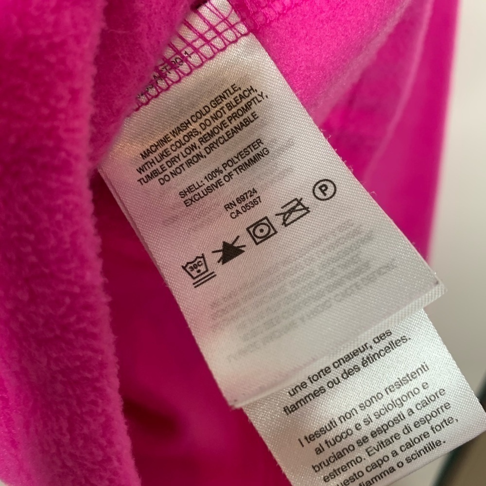 Columbia Womens Fleece Jacket Size Small Pink - Picture 3 of 4